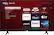 Front. TCL - 65” Class 4 Series 4K UHD Smart Roku TV - Black.
