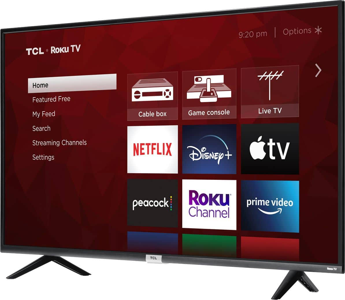 TCL 65 4 Series LED 4K UHD Roku Smart TV with 4-Year Coverage