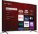Angle. TCL - 75” Class 4 Series 4K UHD Smart Roku TV - Black.