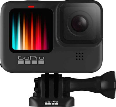 GoPro HERO9 Black 5K and 20 MP Streaming Action Camera Black CHDHX GoPro HERO9 Black 5K and 20 MP Streaming Action Camera Black CHDHX