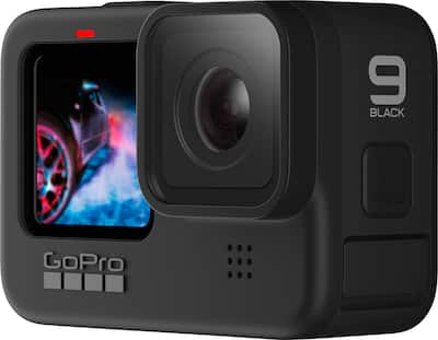 GoPro HERO9 Black 5K and 20 MP Streaming Action Camera Black GoPro HERO9 Black 5K and 20 MP Streaming Action Camera Black