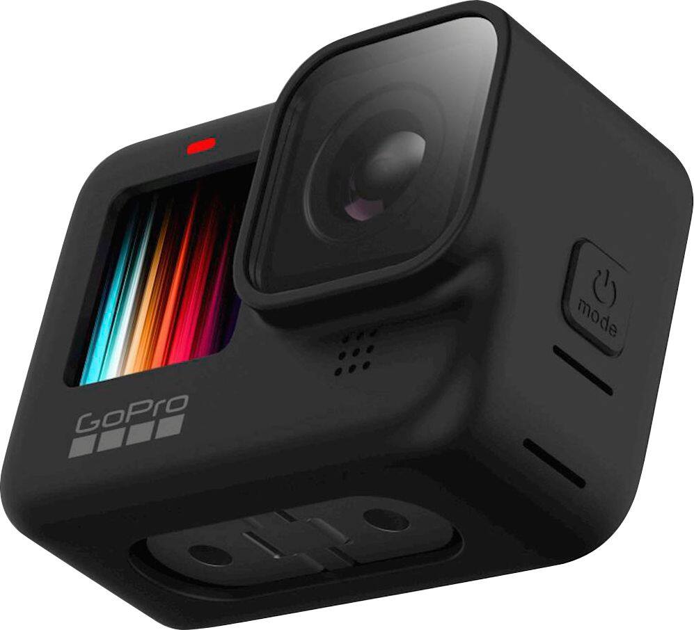 Alt View 2. GoPro - HERO9 Black 5K and 20 MP Streaming Action Camera - Black.
