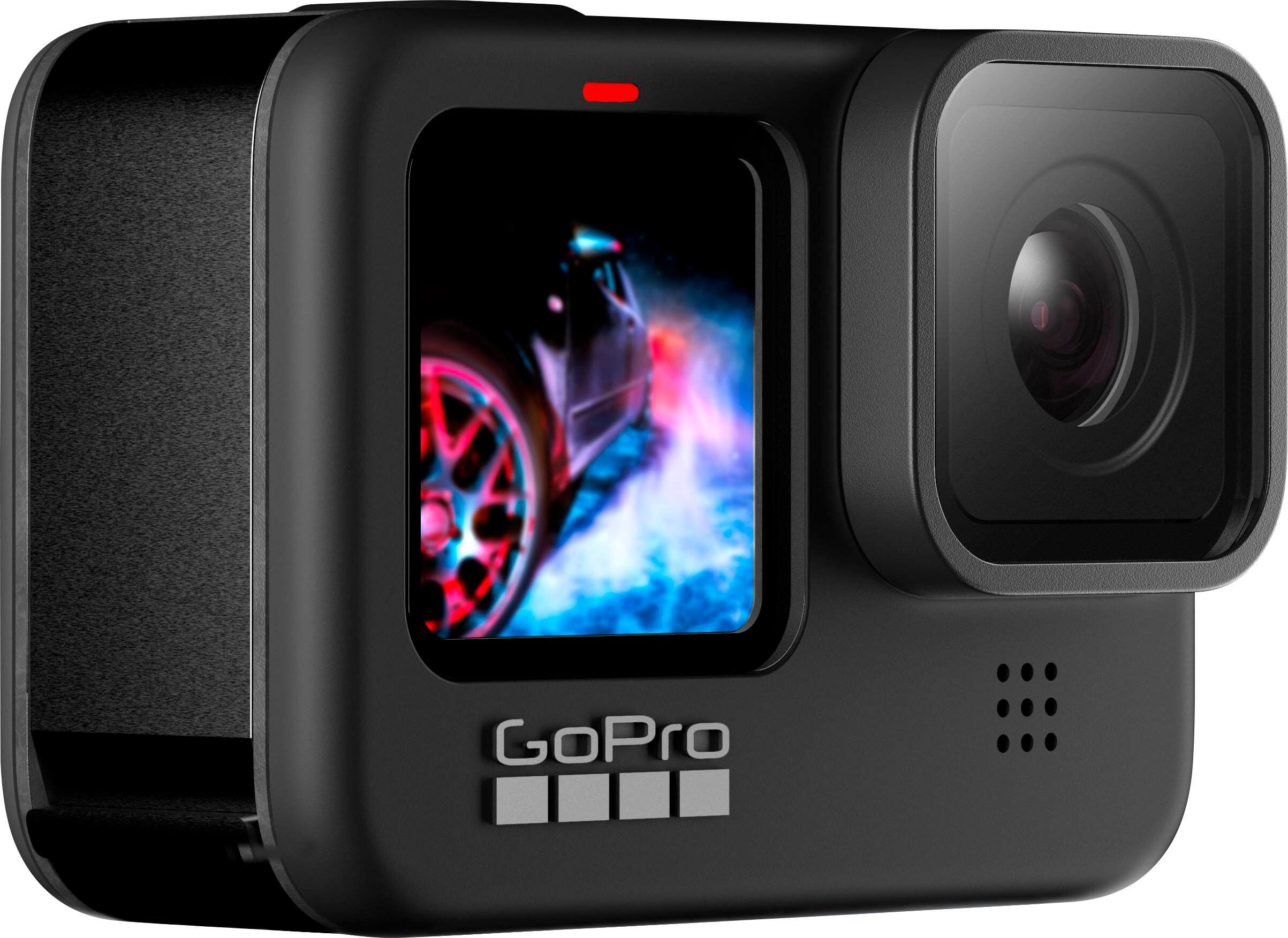 Left. GoPro - HERO9 Black 5K and 20 MP Streaming Action Camera - Black.