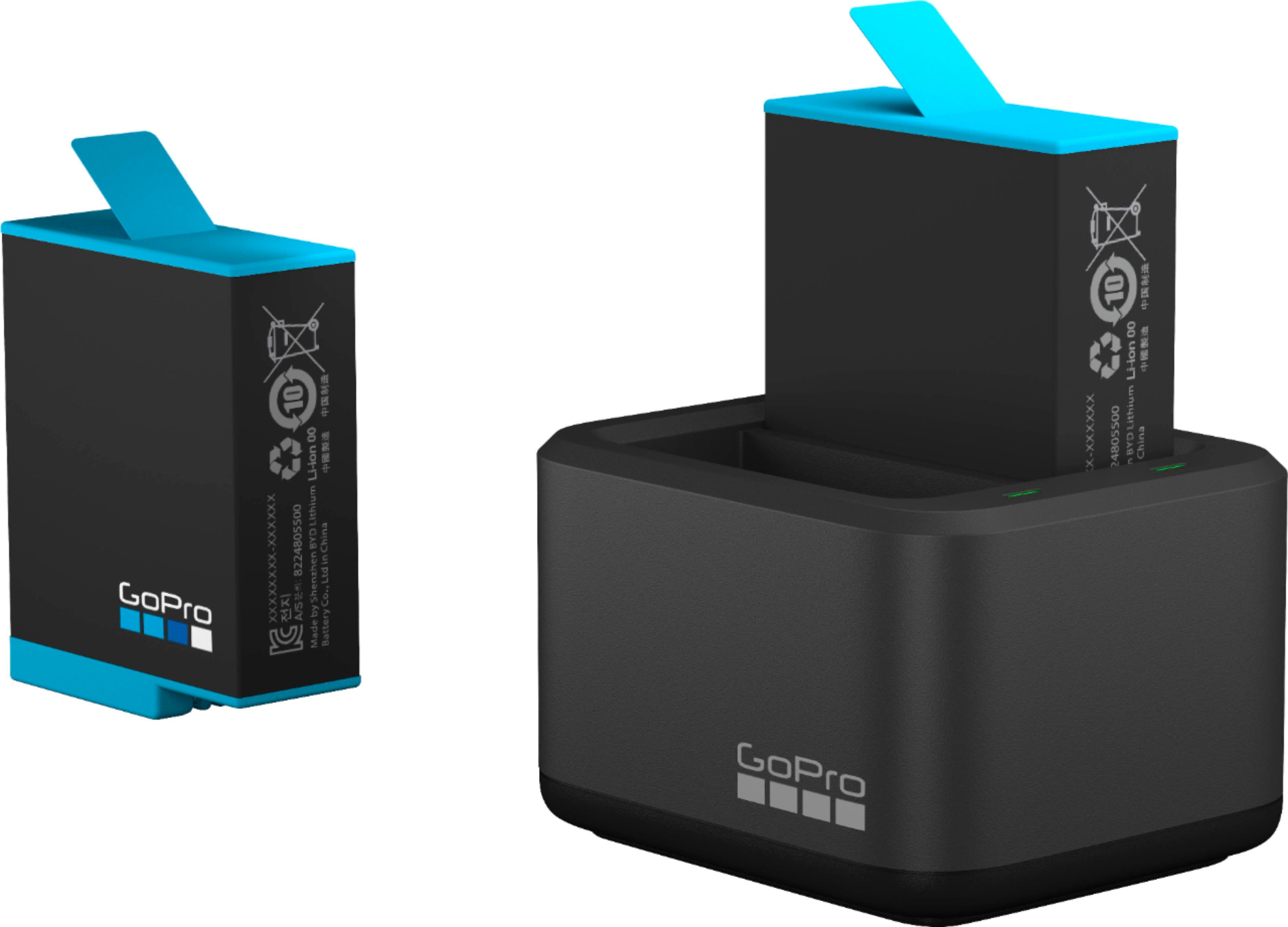 Socialistisch Hiel Ondeugd Best Buy: GoPro Dual Battery Charger + Battery (HERO10 Black/HERO9 Black)  Black ADDBD-001