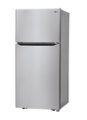 Alt View Zoom 5. LG - 20.2  Top-Freezer with Ice Maker - Stainless steel.