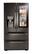 Alt View 12. LG - 28 Cu. Ft. 4-Door French Door Smart Refrigerator with Dual Ice - Printproof Black Stainless Steel.