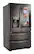 Alt View 13. LG - 28 Cu. Ft. 4-Door French Door Smart Refrigerator with Dual Ice - Printproof Black Stainless Steel.