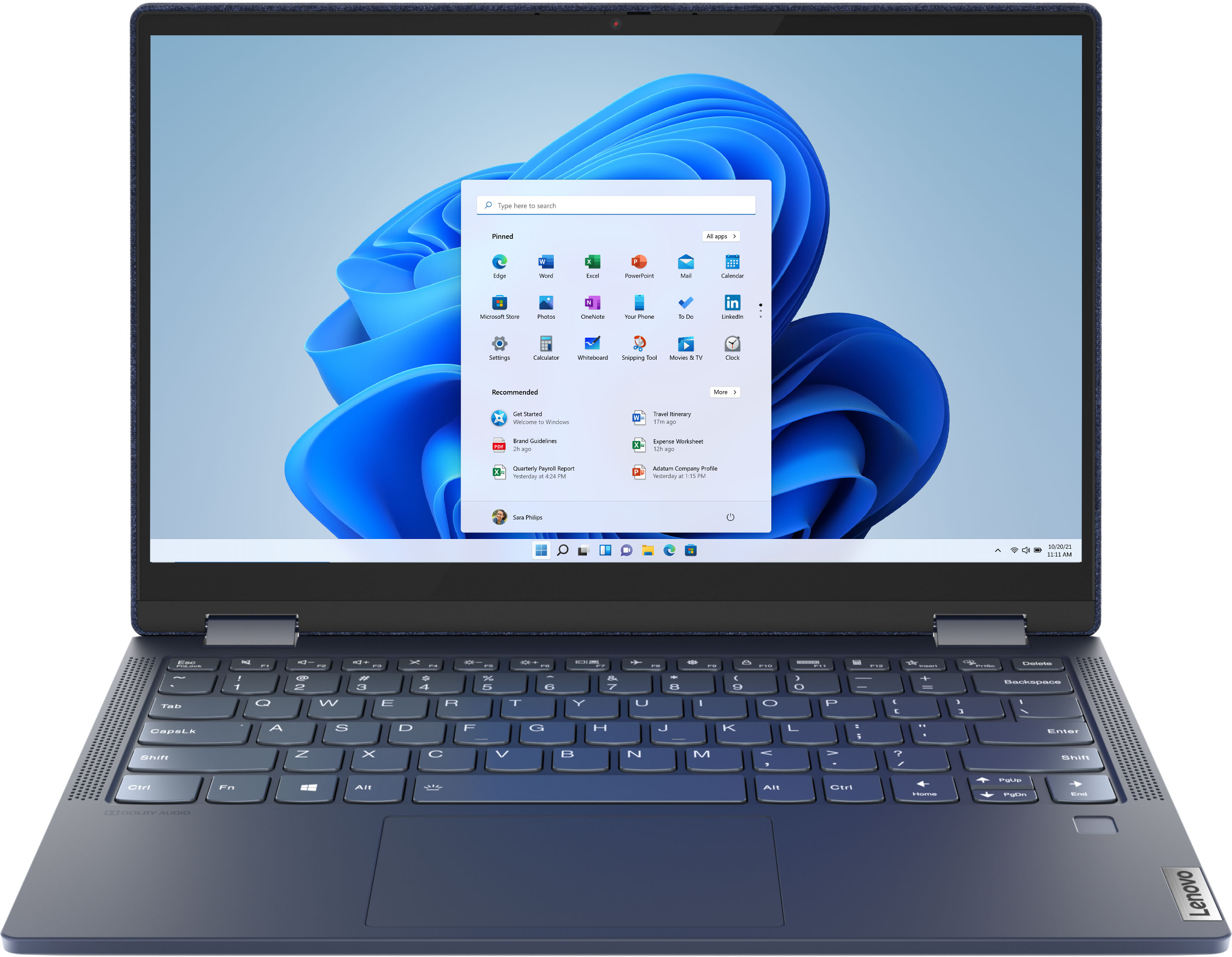 alleen weduwnaar Vruchtbaar Lenovo Yoga 6 13 2-in-1 13.3" Touch Screen Laptop AMD Ryzen 5 8GB Memory  256GB SSD Abyss Blue Fabric Cover 82FN003TUS - Best Buy