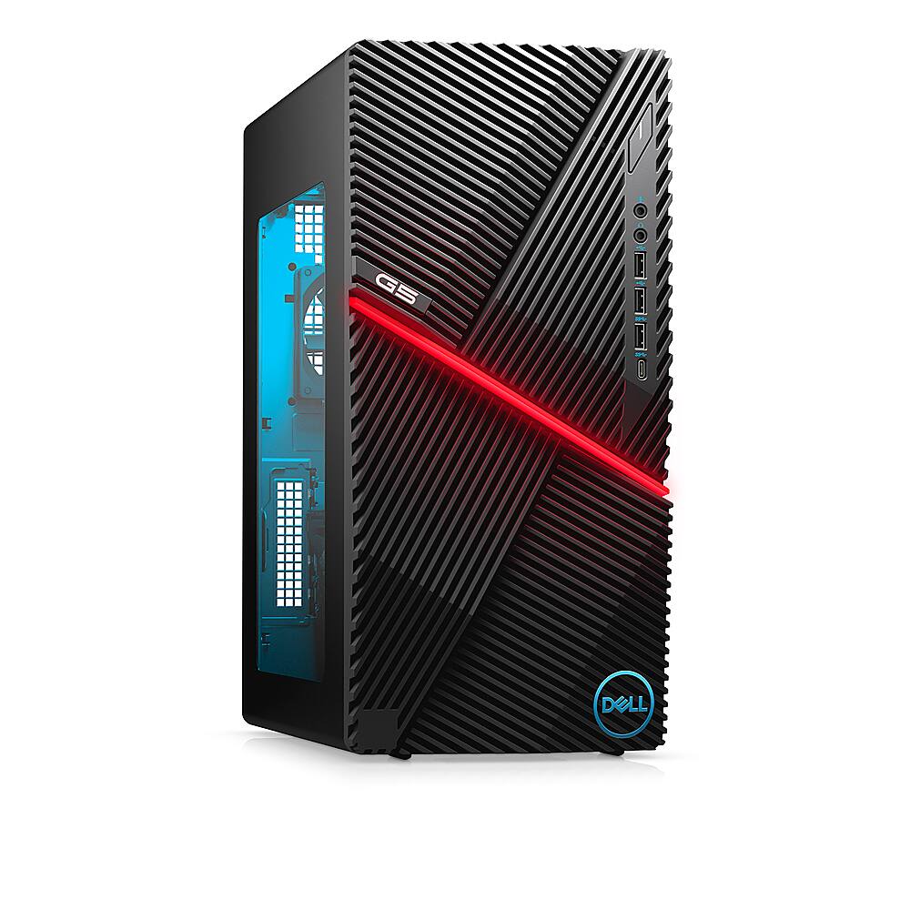 Alt View 11. Dell - G5 Gaming Desktop - Intel Core i7-10700F - 16GB RAM - NVIDIA RTX 2060 Super 8 GB GDDR6 - 1TB SSD - Abyss Black.