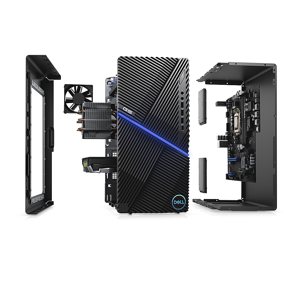 Best Buy: Dell G5 Gaming Desktop Intel Core i7-10700F 16GB RAM NVIDIA RTX  2060 Super GB GDDR6 1TB SSD Abyss Black i5000-7392BLK-PUS