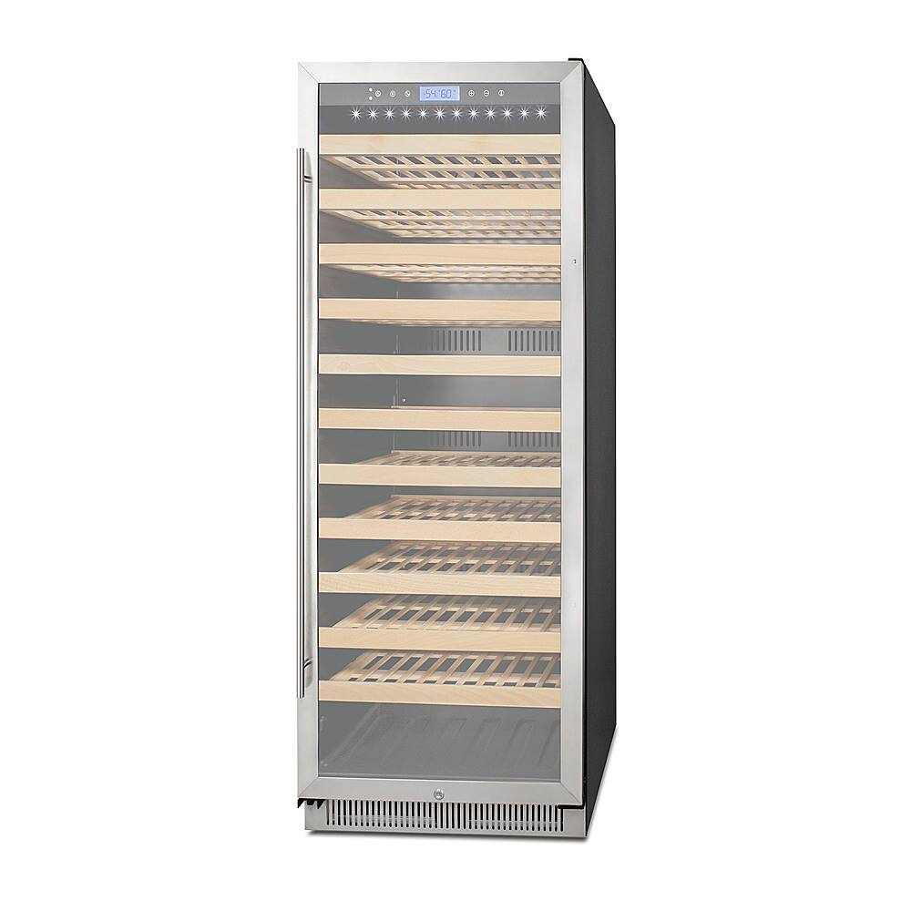Angle. Summit Appliance - LWC1Z96 Wine Cellar - Black.