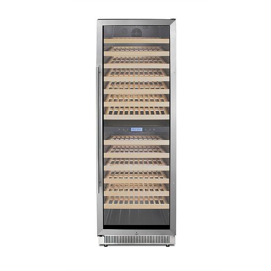 Summit dual zone wine cooler deals