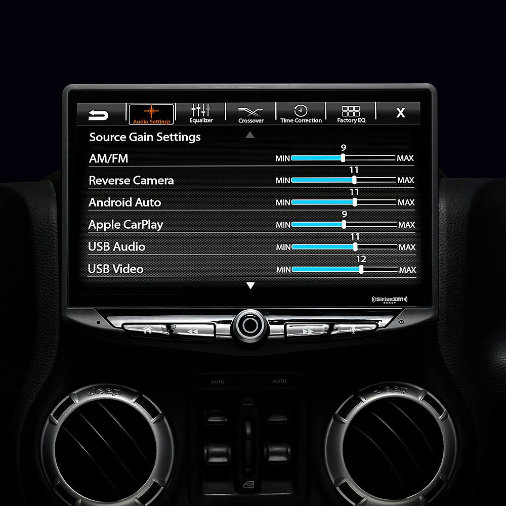 Alt View 28. Stinger - 10” Android Auto/Apple CarPlay Bluetooth Digital Media Receiver - Black.