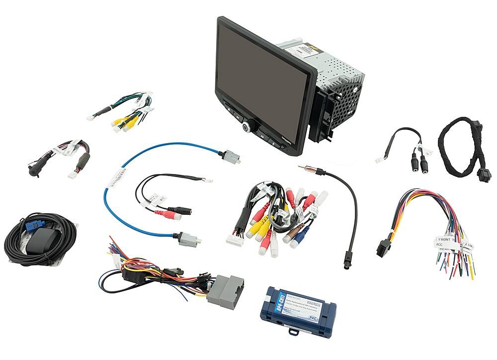 Alt View 33. Stinger - 10” Android Auto/Apple CarPlay Bluetooth Digital Media Receiver - Black.