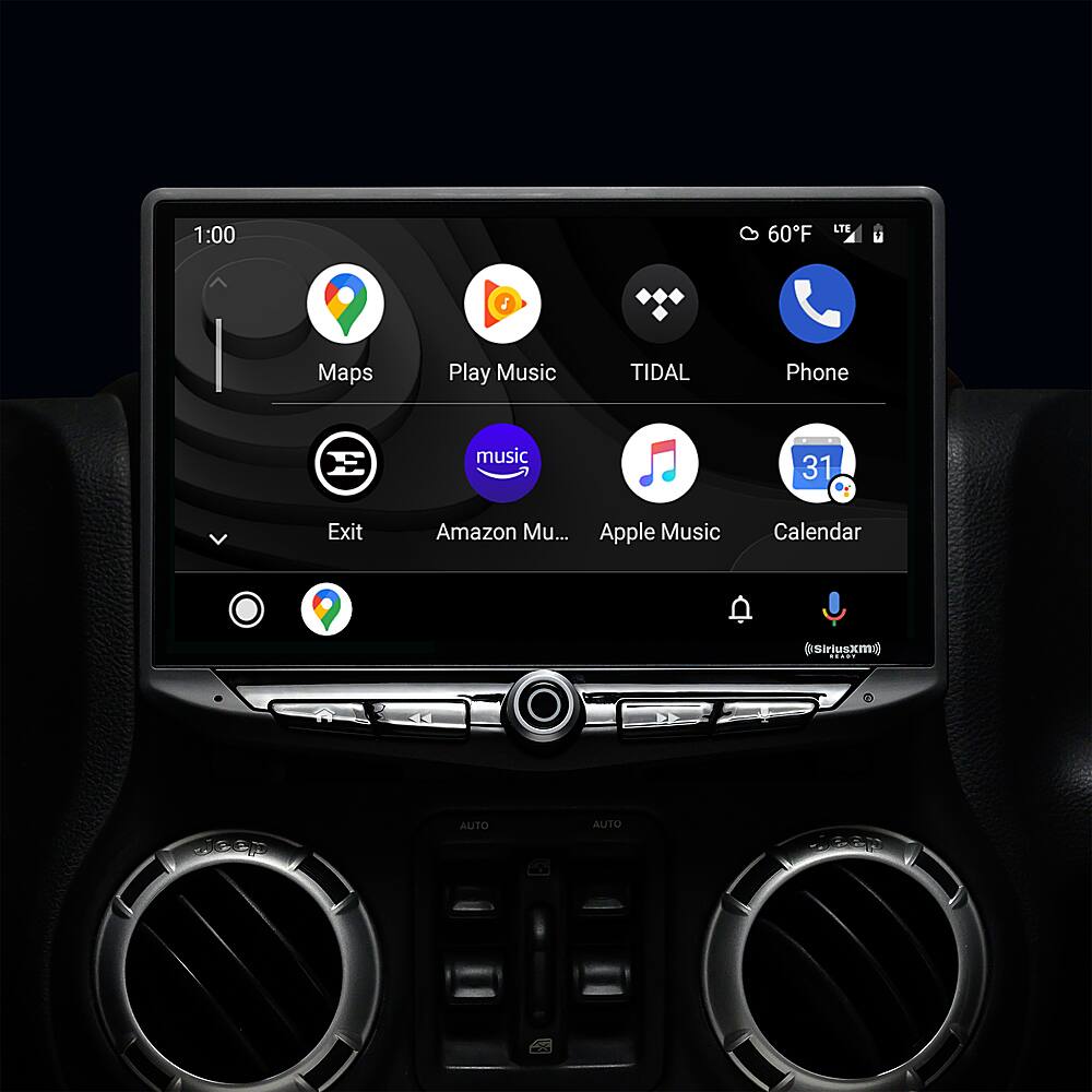 Alt View 16. Stinger - 10” Android Auto/Apple CarPlay Bluetooth Digital Media Receiver - Black.
