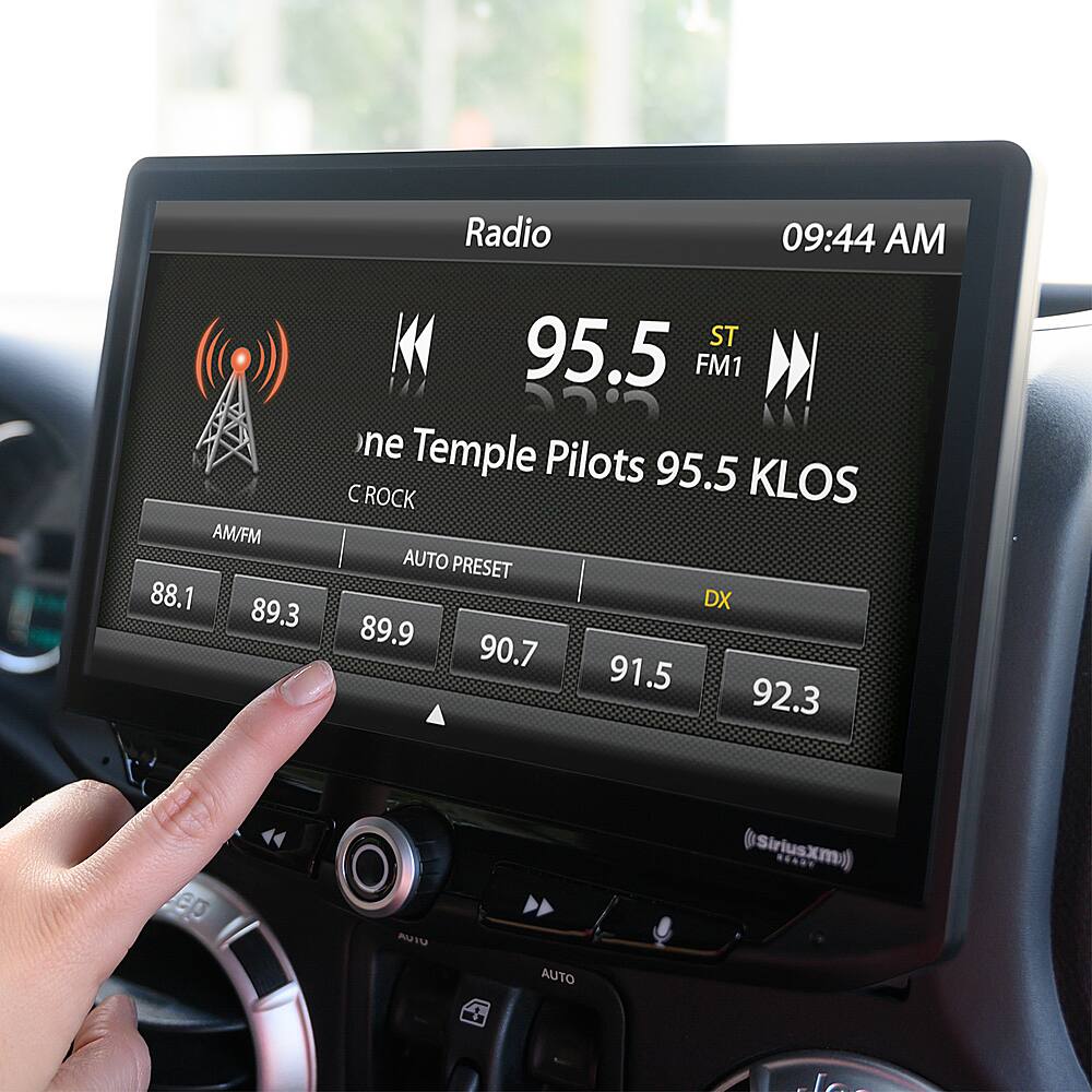 Alt View 32. Stinger - 10” Android Auto/Apple CarPlay Bluetooth Digital Media Receiver - Black.