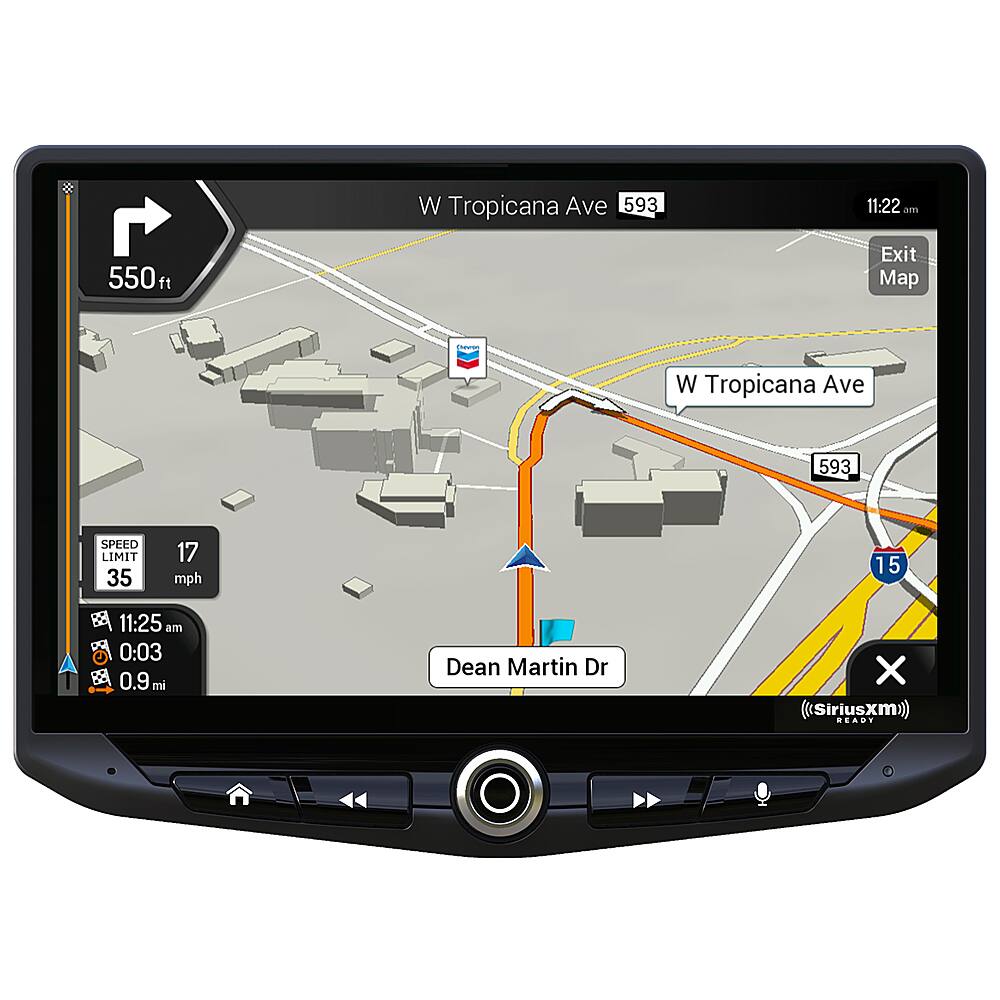 Alt View 21. Stinger - 10” Android Auto/Apple CarPlay Bluetooth Digital Media Receiver - Black.