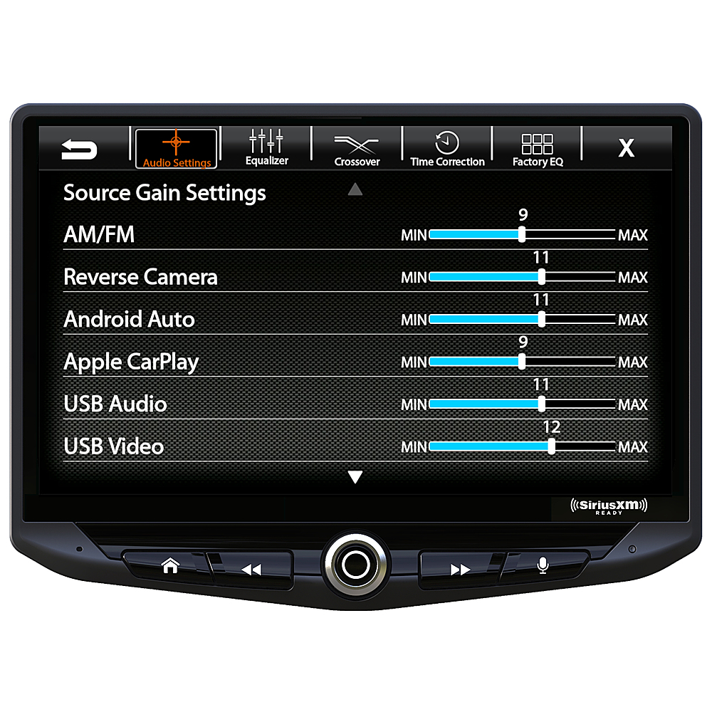 Alt View 32. Stinger - 10” Android Auto/Apple CarPlay Bluetooth Digital Media Receiver - Black.