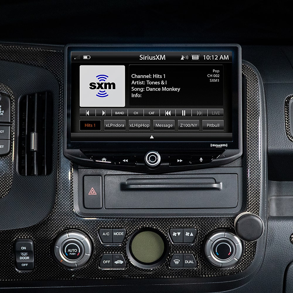 Alt View 37. Stinger - 10” Android Auto/Apple CarPlay Bluetooth Digital Media Receiver - Black.