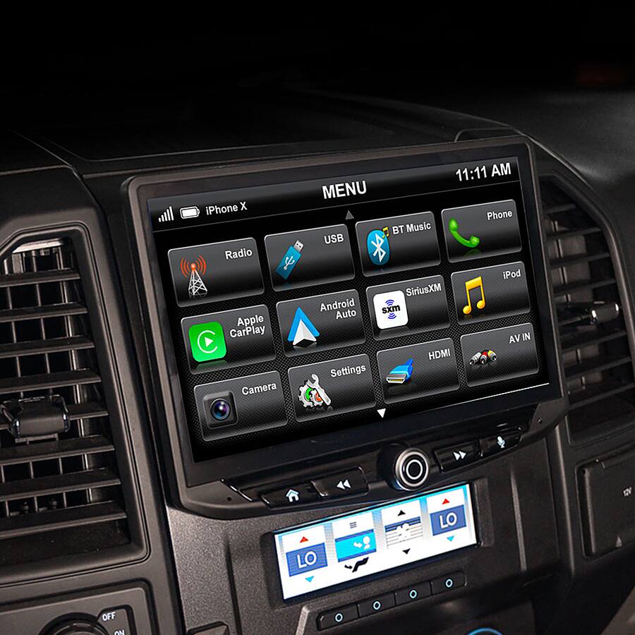 Stinger 10β Android Auto/Apple CarPlay Bluetooth Digital Media Receiver ...