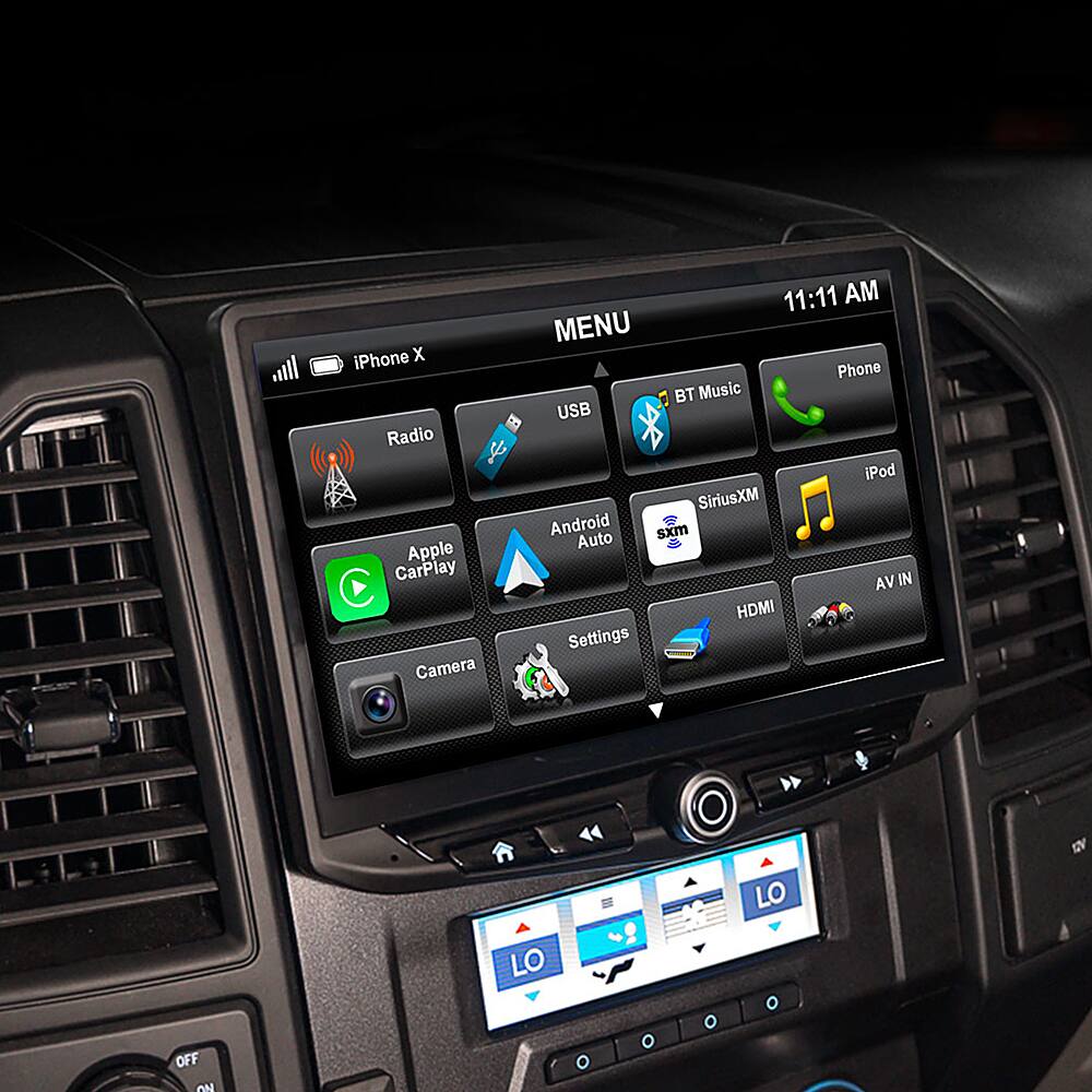 Stinger 10” Android Auto/Apple CarPlay Bluetooth Digital Media Receiver ...