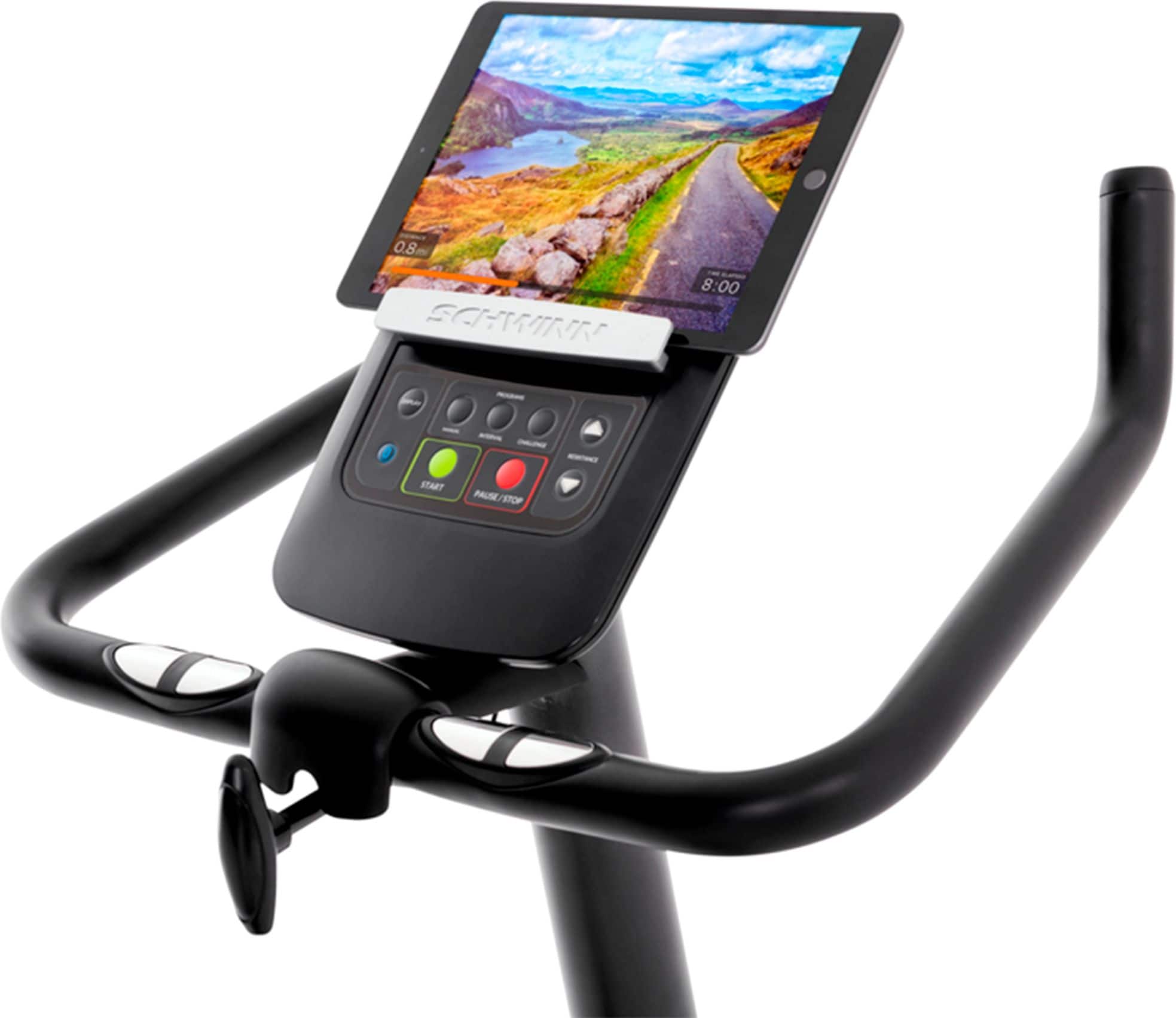 Alt View 12. Schwinn - 130 Upright Bike - Gray.