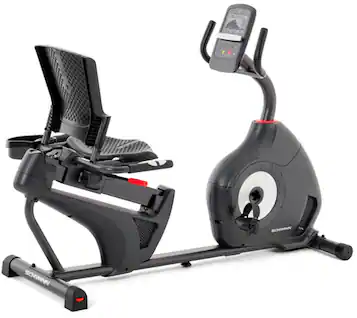 Front. Schwinn - 230 Recumbent Bike - Gray.
