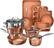 Alt View Zoom 11. Gotham Steel - 15pc Non Stick Cookware Set - Hammered Copper.