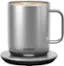 Left. Ember - Temperature Control Smart Mug² - 10 oz - Stainless Steel.