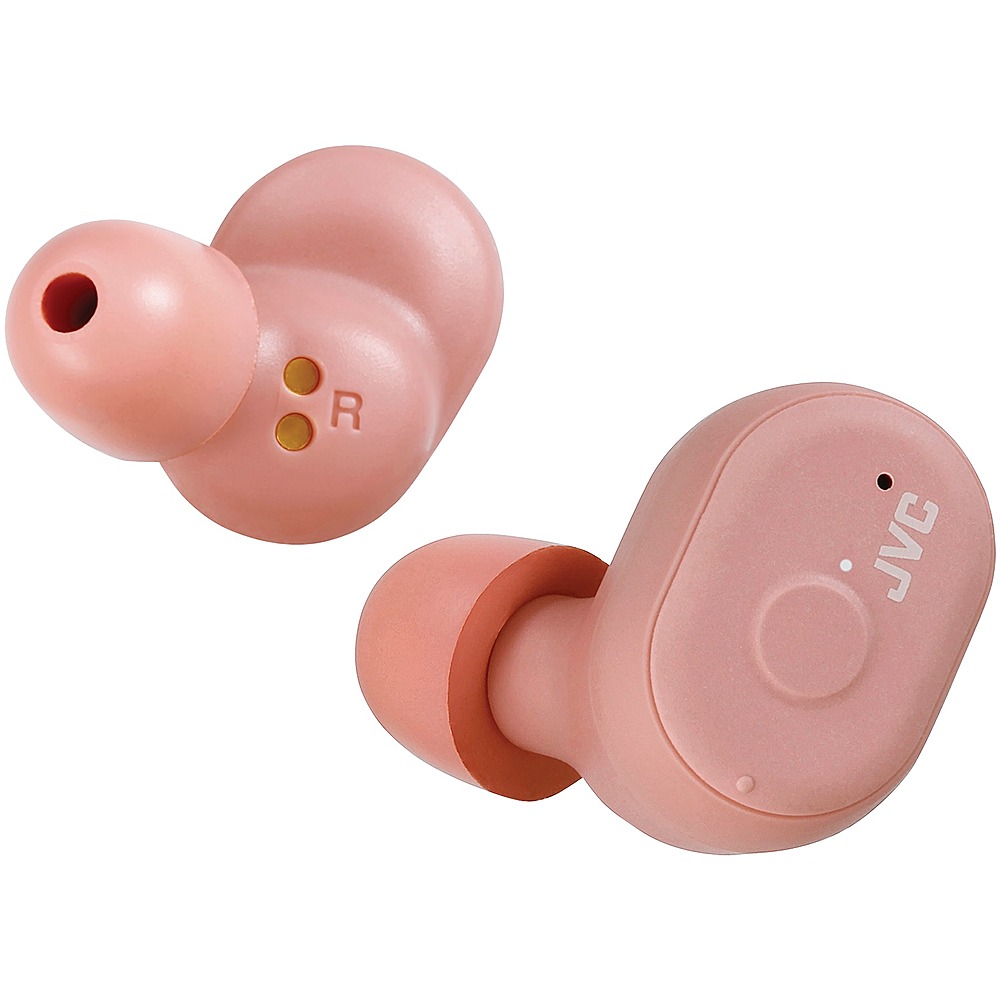Best Buy: JVC HA A10T True Wireless In-Ear Headphones Pink HAA10TP