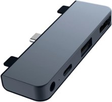 HyperDrive 4 Port USB C Hub - USB C Docking Station for Apple iPad Pro - Front_Zoom