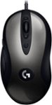 Front Zoom. Logitech - G MX518 Wired Optical Gaming Mouse - Black/Gray.