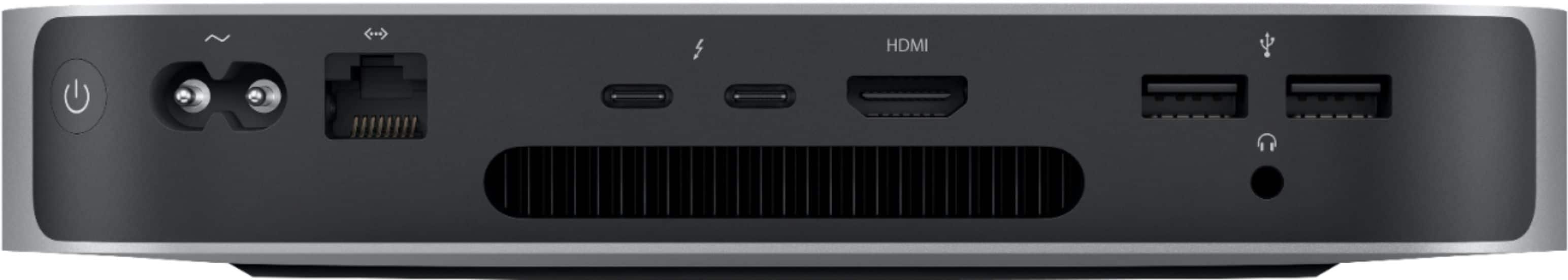 Alt View 13. Apple - Mac mini Desktop - Apple M1 chip - 8GB Memory - 512GB SSD - Silver.