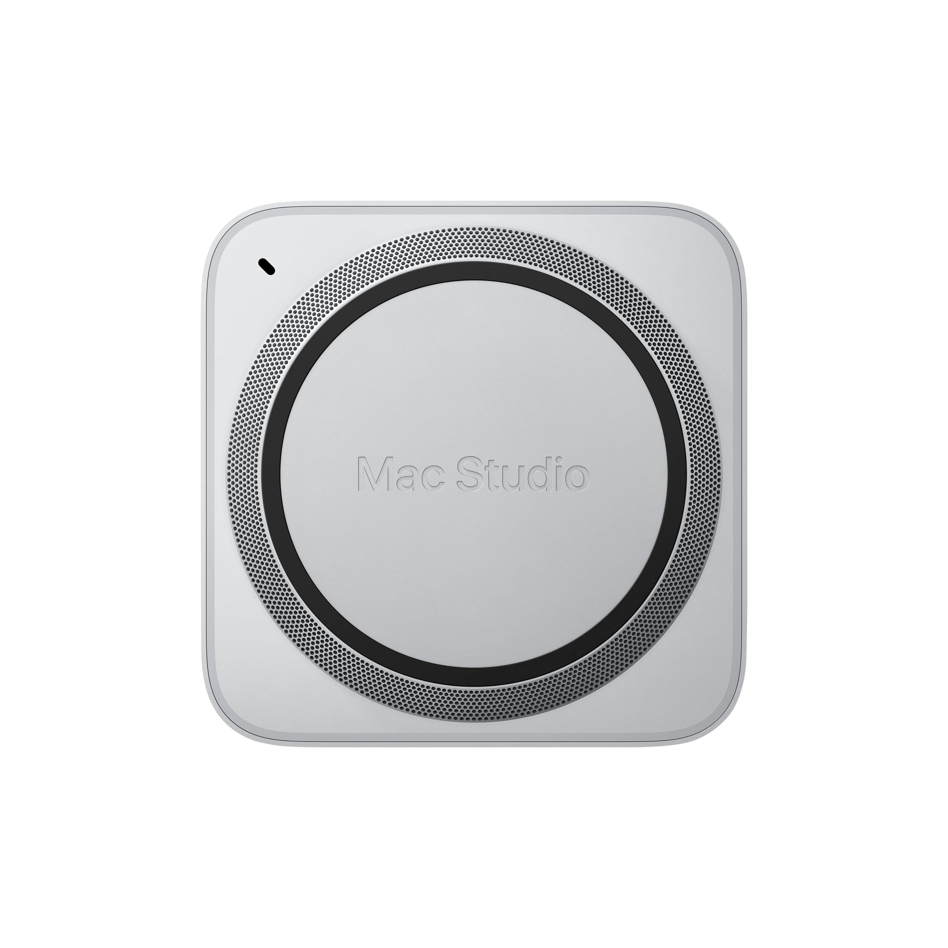 Alt View 2. Apple - Mac Studio - M2 Max - 512GB SSD - Silver.