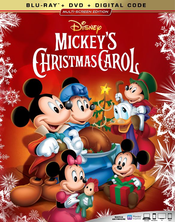  Mickey's Christmas Carol [Includes Digital Copy] [Blu-ray/DVD] [2 Discs] [1983]
