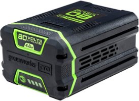 Greenworks - 80-Volt Pro 4.0Ah Battery - Front_Zoom