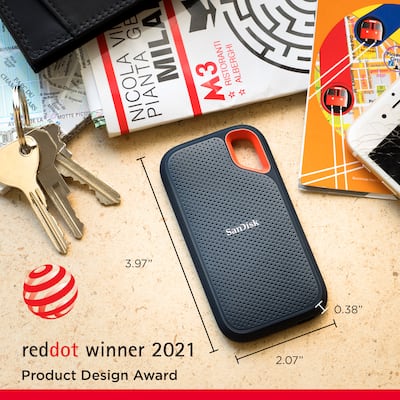 SanDisk Extreme Portable 1TB External USB C NVMe SSD Black SanDisk Extreme Portable 1TB External USB C NVMe SSD Black