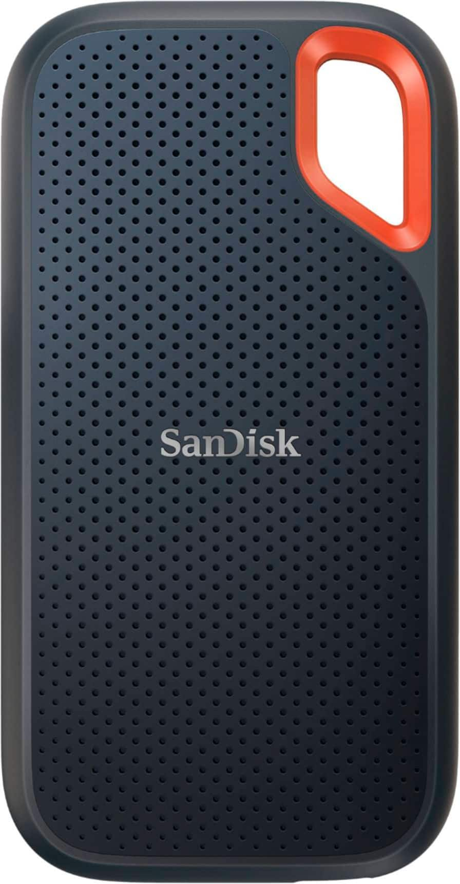 SanDisk Extreme Portable 2TB External USB-C NVMe SSD Black