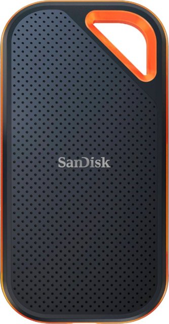 Front Zoom. SanDisk - Extreme Pro Portable 1TB External USB-C NVMe Solid State Drive.