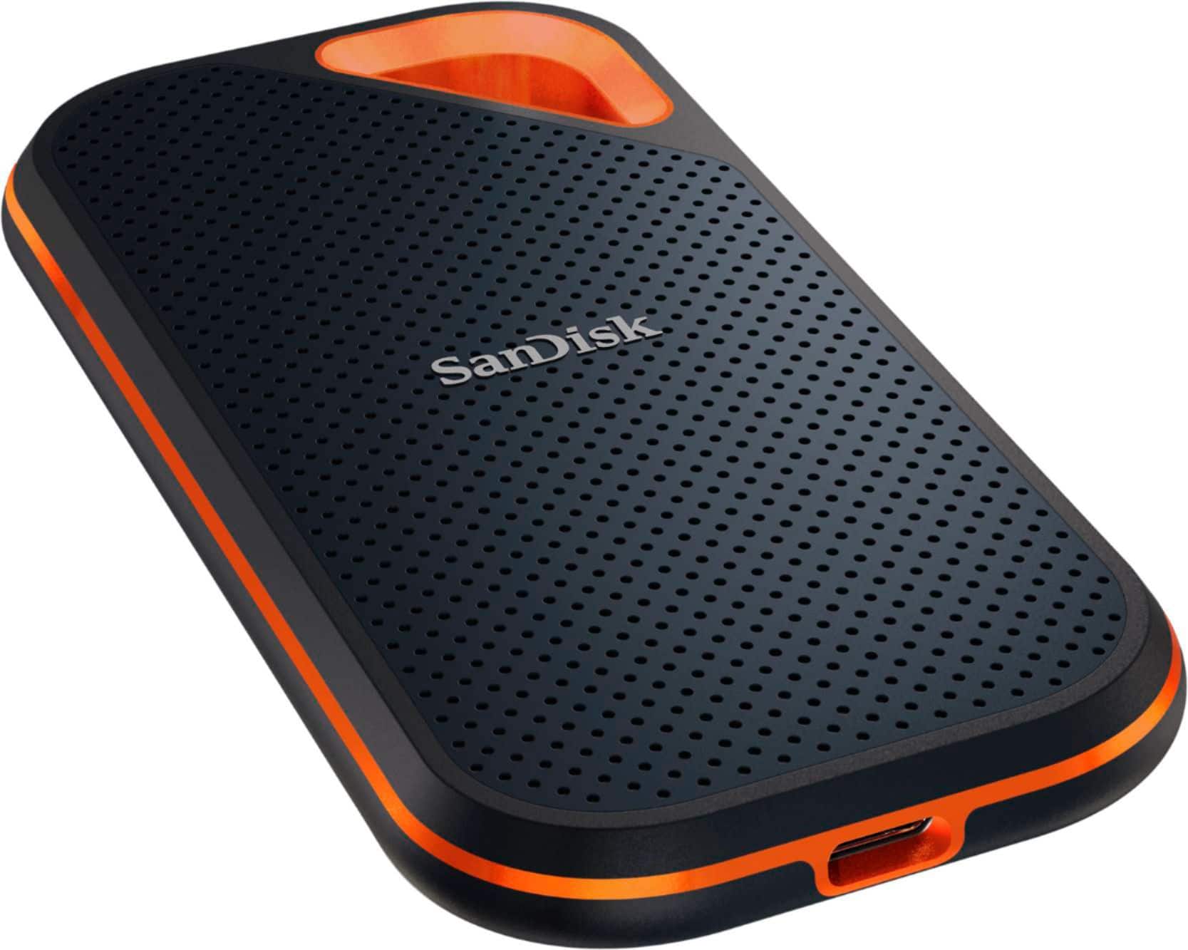 Alt View 11. SanDisk - Extreme Pro Portable 1TB External USB-C NVMe SSD - Black.