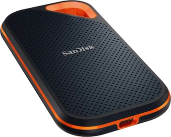 SANDISK Extreme Pro Portable 1TB External USB C NVMe SSD Black SANDISK Extreme Pro Portable 1TB External USB C NVMe SSD Black