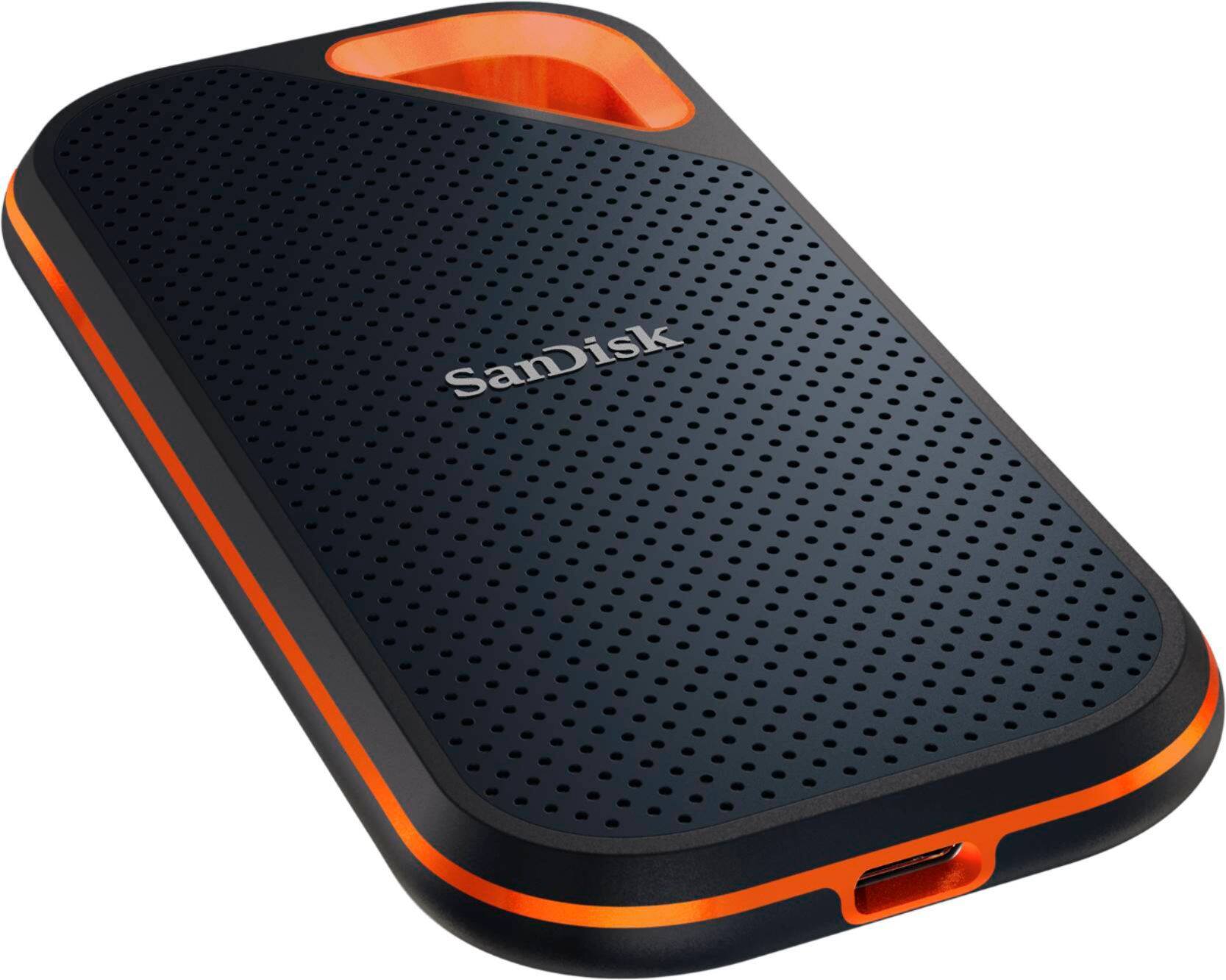 Alt View 11. SanDisk - Extreme Pro Portable 1TB External USB-C NVMe SSD - Black.