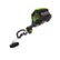 Alt View 17. Greenworks - 80V 16” Brushless Attachment Capable String Trimmer with 2.0 Ah Battery and Rapid Charger - Black/Green.