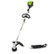 Alt View 28. Greenworks - 80V 16” Brushless Attachment Capable String Trimmer with 2.0 Ah Battery and Rapid Charger - Black/Green.