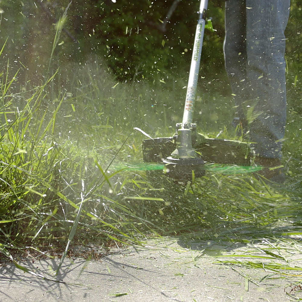 Alt View 31. Greenworks - 80V 16” Brushless Attachment Capable String Trimmer with 2.0 Ah Battery and Rapid Charger - Black/Green.