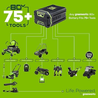 Greenworks 80V 16” Brushless Attachment Capable String Trimmer Greenworks 80V 16” Brushless Attachment Capable String Trimmer