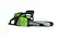 Alt View 19. Greenworks - 16 in. 80-Volt Cordless Brushless Chainsaw (2.5Ah Battery and Charger Included) - Black/Green.