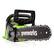 Alt View 16. Greenworks - 14 in. 40-Volt Cordless Brushless Chainsaw (2.5Ah Battery and Charger Included) - Black/Green.