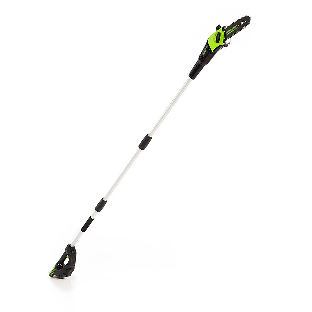 Greenworks - 40V 3.0Ah 8-in. Polesaw w/ battery and charger - green - Alt_View_Standard_11