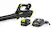 Alt View 12. Greenworks - 40-Volt 110 MPH 390 CFM Cordless Blower (3.0Ah Battery & Charger Included) - Black/Green.